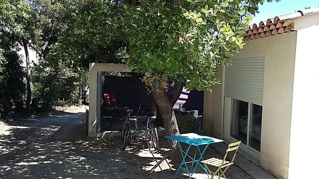 Chambrestudio Bord De Mer, Piscine Six-Fours-les-Plages Exteriér fotografie